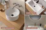 Lavabo sobre encimera vs bajo encastrado: diferencias clave