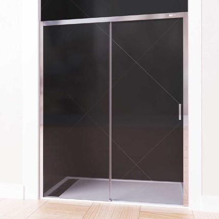 Mampara SIA de Seviban frontal de ducha hasta 180 cm de 2 hojas: 1 fija y 1 corredera