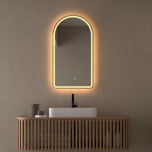 Espejo de baño LED vertical Acueducto de Dyled