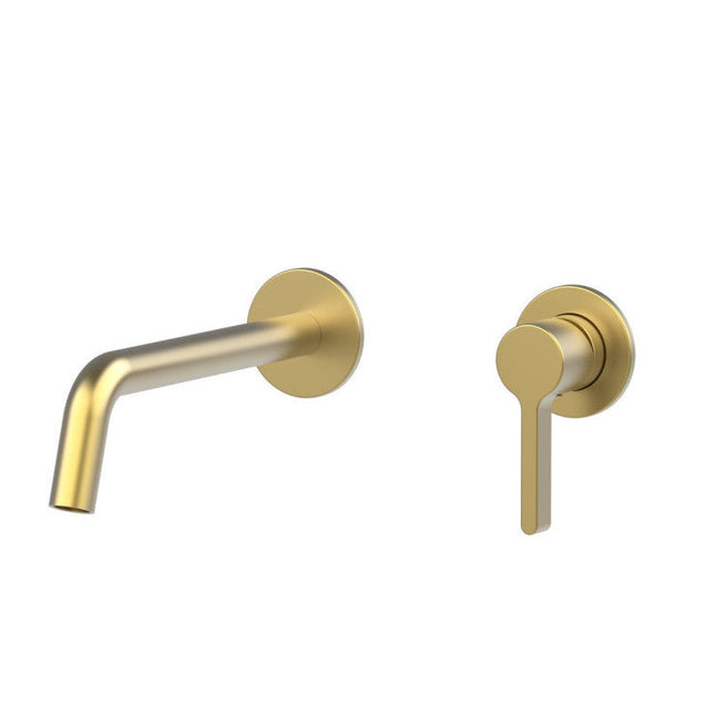 Monomando de Lavabo Empotrado BAMBÚ oro