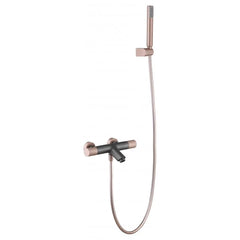 Grifo Termostático Baño Ducha LINE BTD038-4GC de Imex Gris Champagne