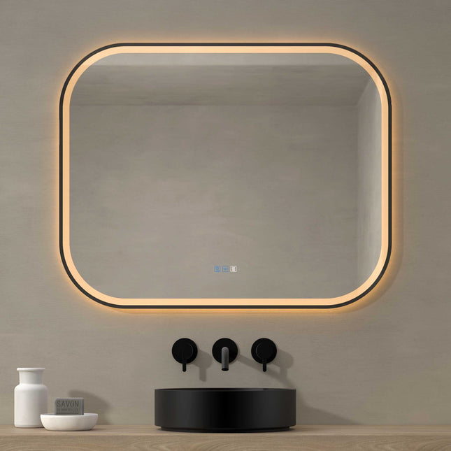 Espejo de baño LED Salamanca de Dyled retroiluminado 100x80 cm
