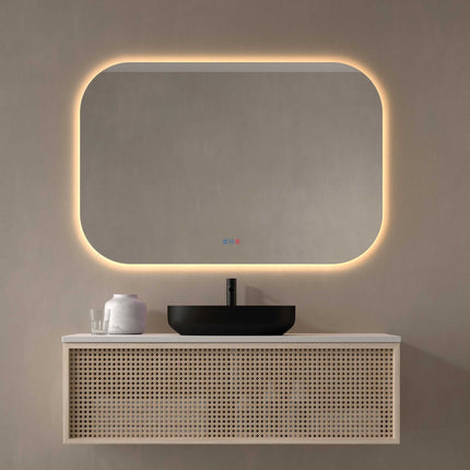 Espejo de baño LED Cuenca de Dyled retroiluminado 120x80 cm