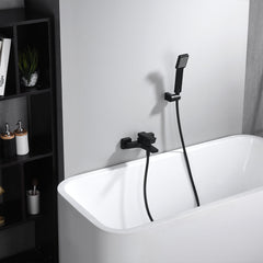 Kit Baño Ducha Monomando ART Negro Mate IMEX
