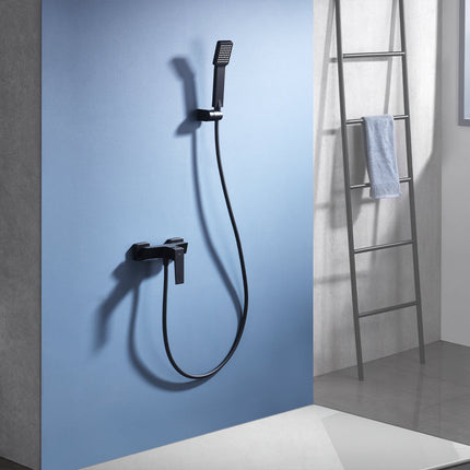 Kit Ducha Monomando ART de Imex Negro Mate | Diseño Compacto y Moderno - CuartoDeBaño.com