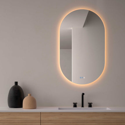 Espejo de baño LED vertical Segovia de Dyled 60x100 cm