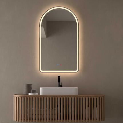 Espejo de baño LED vertical Acueducto de Dyled 60x100 cm