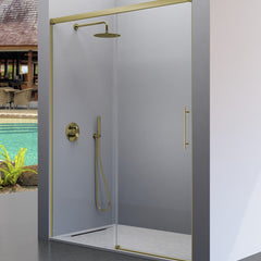 Mampara URBAN UR102 oro cepillado