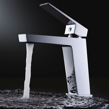 Grifo de Lavabo Cromo ART de IMEX | Calidad y Elegancia Atemporal - CuartoDeBaño.com