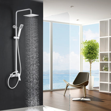 Conjunto Ducha Telescópico ART Blanco Mate IMEX