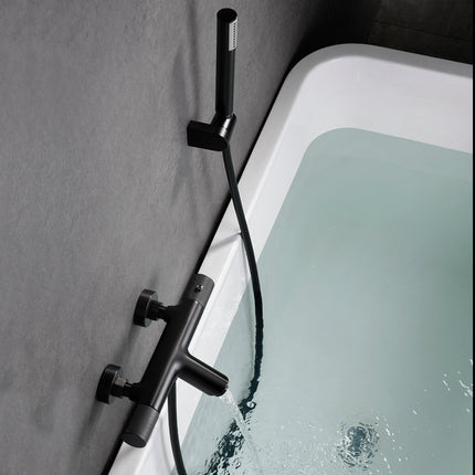 Grifo de Baño Ducha Termostático Black Gun Metal LINE Btd038-4Bgm de Imex