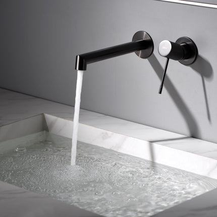Grifo de Lavabo Empotrado LINE Gld038/Ng de Imex