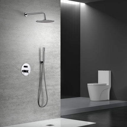 Conjunto de Ducha Monomando Cromo LINE Gpd038 de Imex 