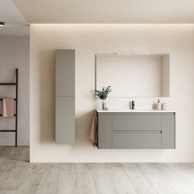 mueble de baño ALFA de Royo arena mate