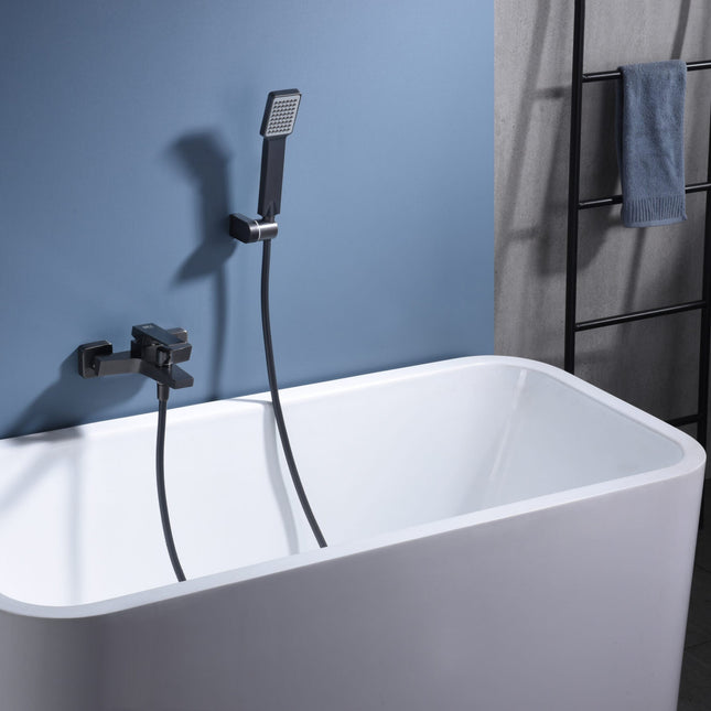 Kit Baño y Ducha Monomando ART de Imex| Black Gun Metal | Acabado PVD Resistente - CuartoDeBaño.com