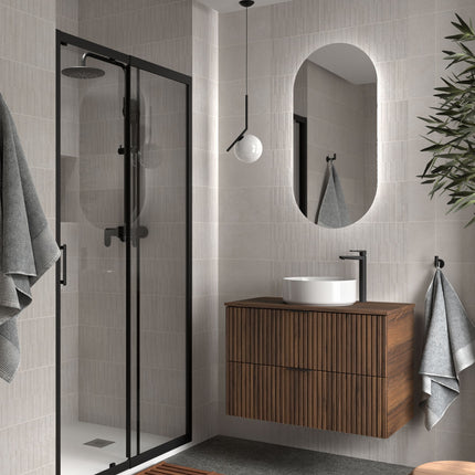 BIBA 2 Cajones con Encimera Nogal