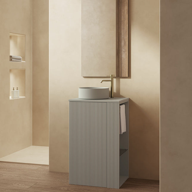 Mueble de baño fondo reducido BASSI color 