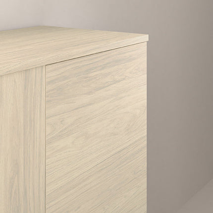 Mueble de baño BASSI color nogal artico