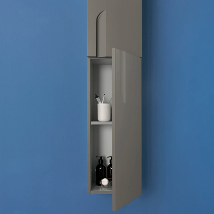 Columna de baño Vitale Royo suspendida puerta abierta
