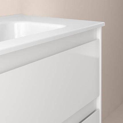 detalle mueble ALFA de Royo blanco brillo