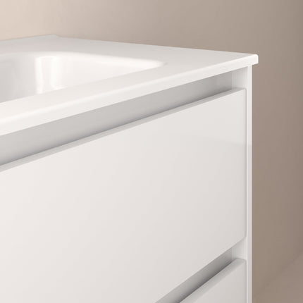 Mueble de baño SANSA 3 cajones blanco brillo