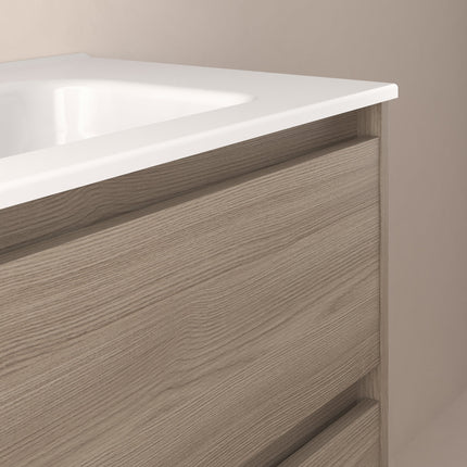 Mueble de baño SANSA 3 cajones nogal arenado