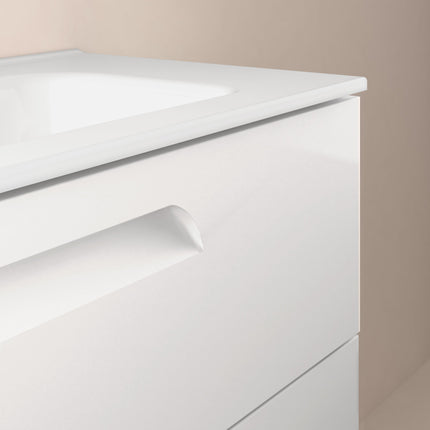 mueble de baño Vitale Royo suspendido blanco brillo