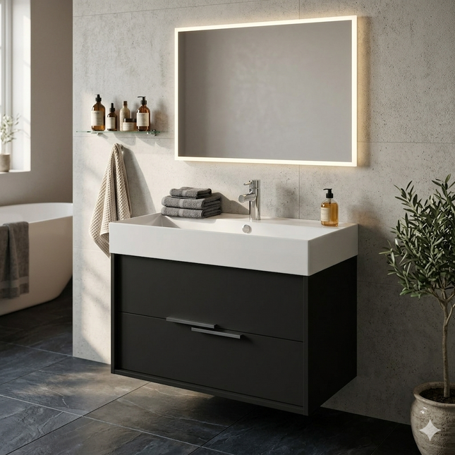 Mueble de Baño VIVIENNE Negro