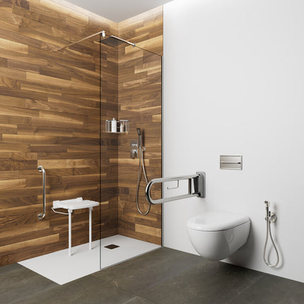 Asiento de ducha plegable 