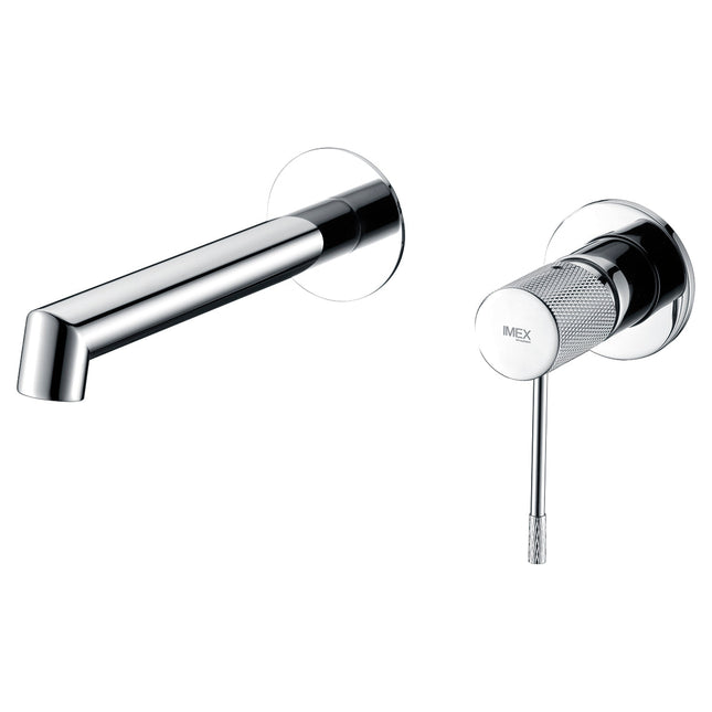 Grifo de Lavabo Empotrado Monomando Cromo LINE Gld038 de Imex