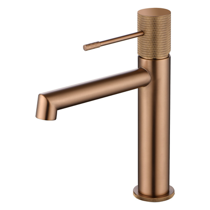 Grifo Oro rosa cepillado serie line de imex