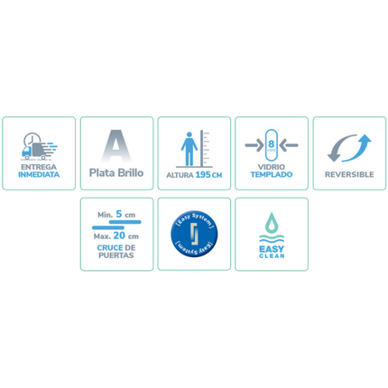 Icons Mampara SULA SL603+SL602+SL413