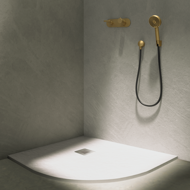 plato de ducha nature curve blanco