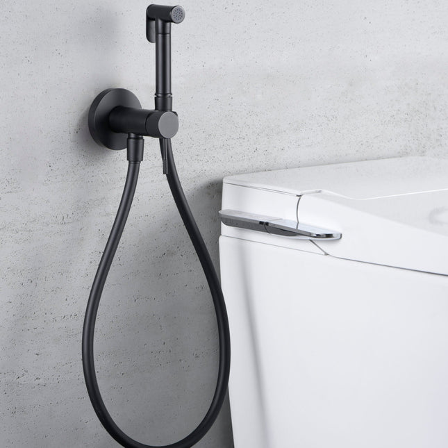 Grifo Empotrado para Bidé Negro Mate LINE Rdd038/Ng de Imex