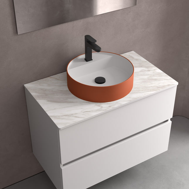 Lavabo de posar BICA terracota