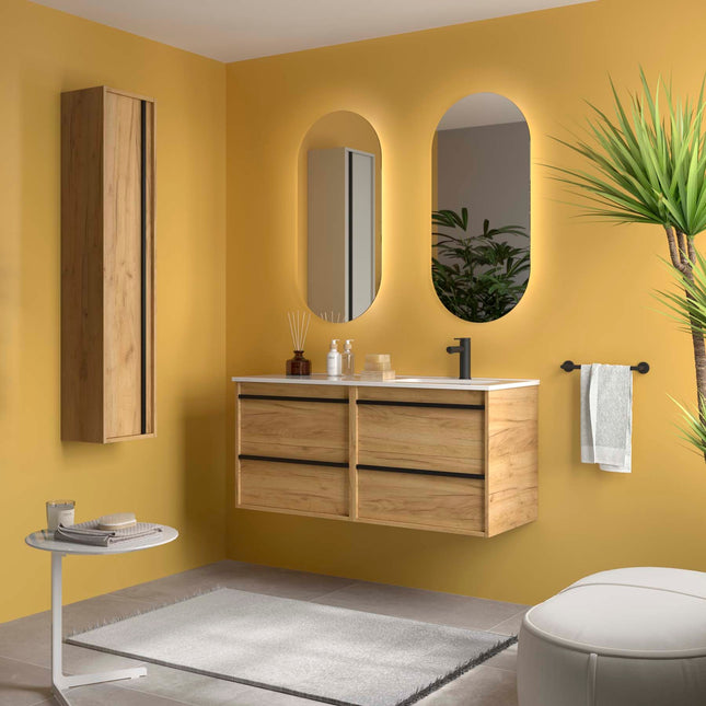 attila 120 lavabo derecha roble africa