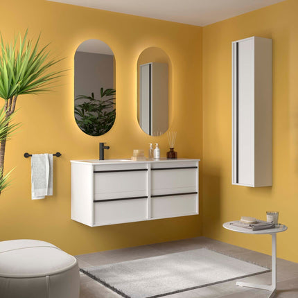 attila 120 lavabo izquierda blanco