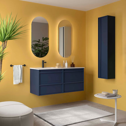 attila 120 lavabo izquierda azul