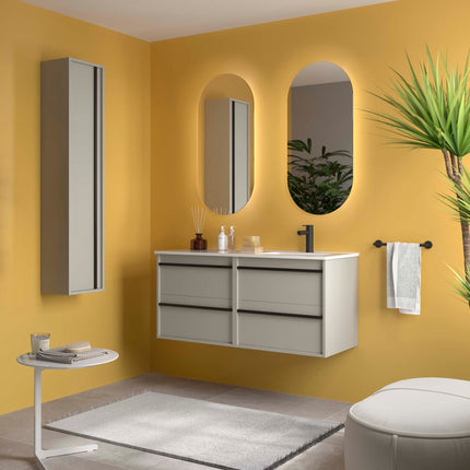 attila 120 lavabo derecha gris
