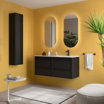 attila 120 lavabo derecha negro