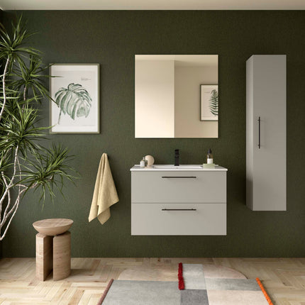 Mueble silane 2 cajones Gris mate