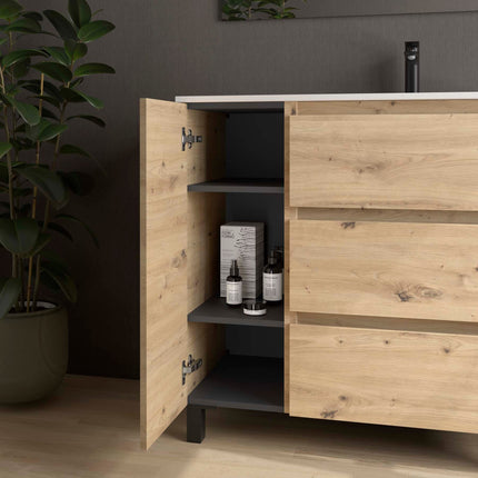 Coqueta 1 Puerta Apertura Push en mueble