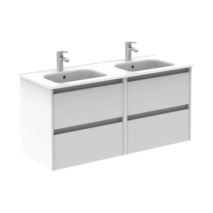 mueble de baño SANSA silueta blanco brillo