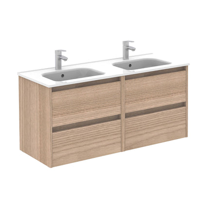 mueble de baño SANSA silueta nogal arenado