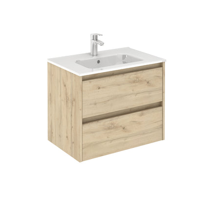 mueble de baño SANSA silueta roble colonial