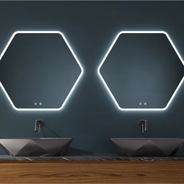 Espejo Hexagonal Mare Eurobath