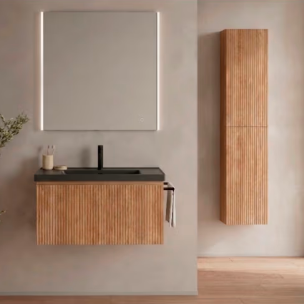Mueble vora 1 cajon natural