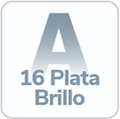 icono mampara perfil plata brillo
