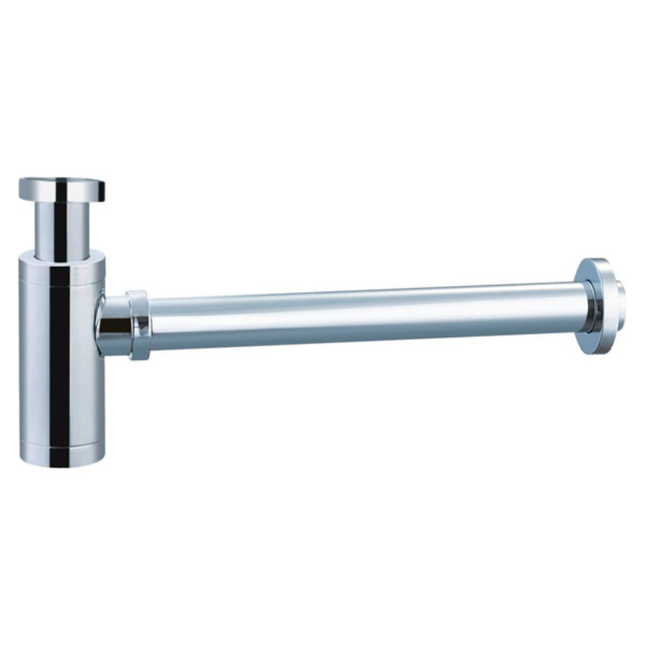 Sifón Visto Redondo IMEX cromo