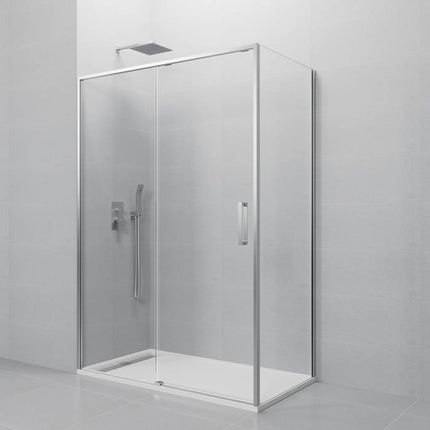 Mampara de Ducha TWENTY Cromo con Lateral